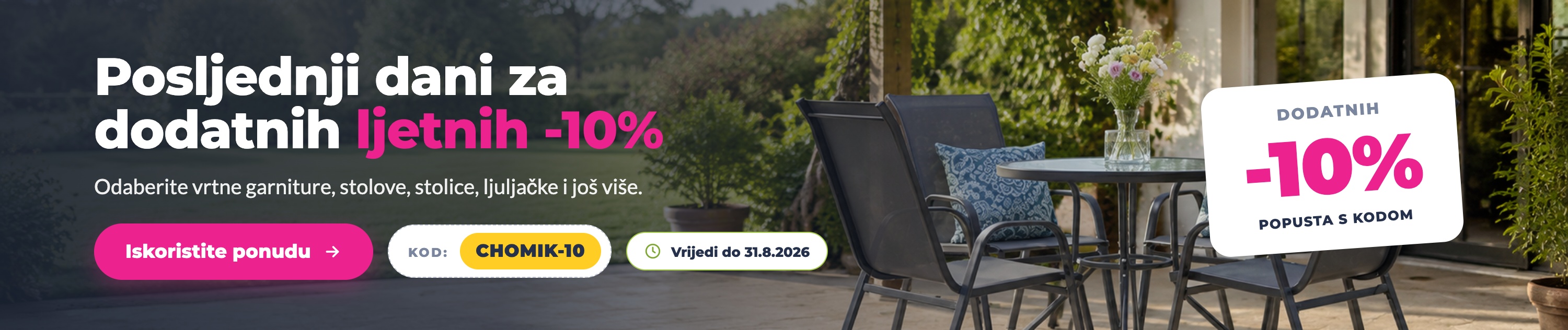 Vrtno namještaj