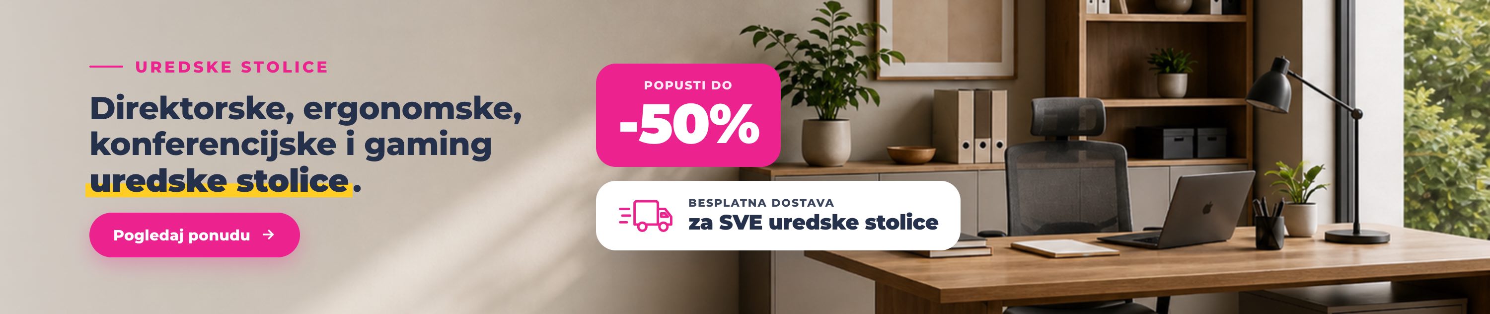 Uredske stolice - dostava
