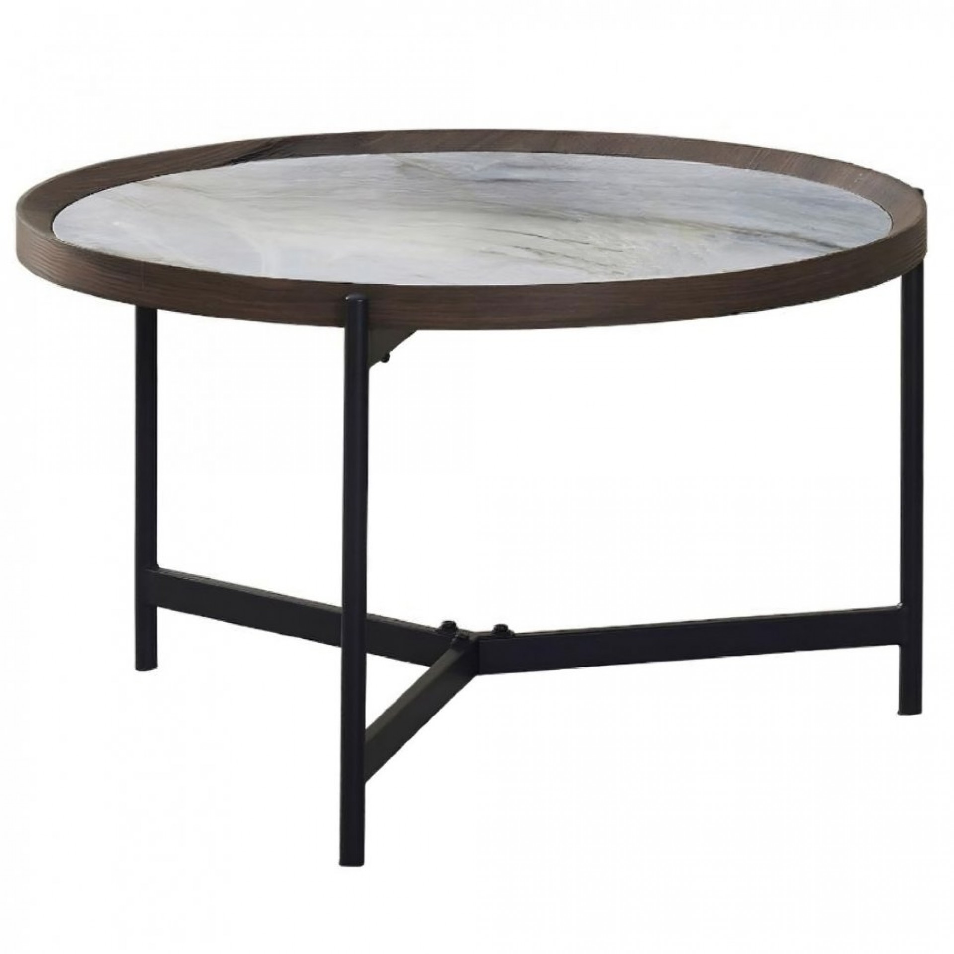 Klupski stolić VANOS (bijela + plava)