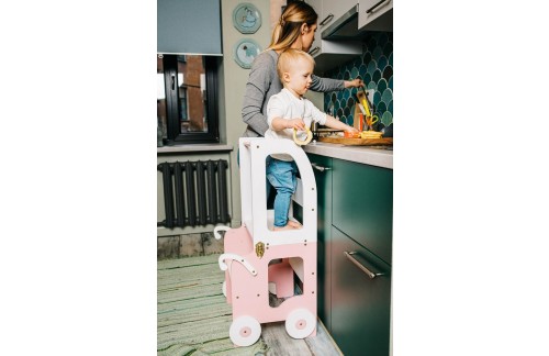 2V1 MONTESSORI STOLICA POMAGALO MOTIV VOZ(VIŠE BOJA)