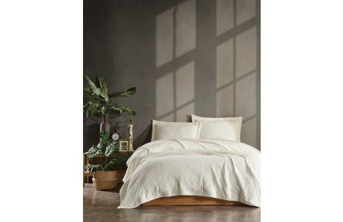 POSTELJINA LUCETTE 240x260 CM - BEŽ