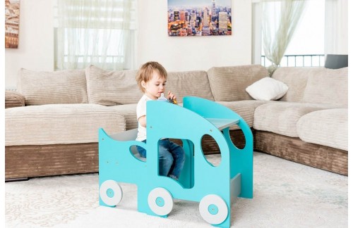 MONTESSORI STOL SA STOLICOM (PLAVA-/SIVA)