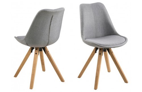 BLAGOVAONSKA STOLICA DORIAN ( VIŠE BOJA) - svijetlo siva