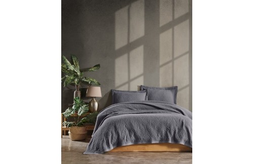POSTELJINA LUCETTE 240x260 CM - ANTRACIT