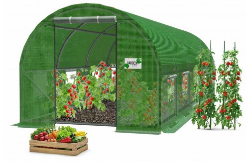 5-segmentni staklenik Zelenko 8 x 3 x 2 m