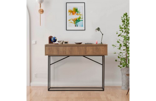 KONZOLNI STOLIĆ MIA - ORAH/CRNA