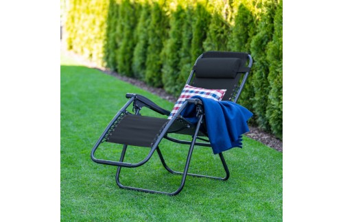 LEŽALJKA DELUXE 2 (CRNA)