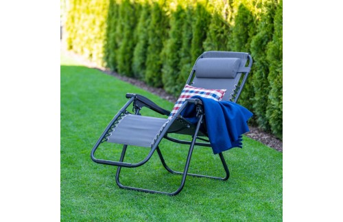 LEŽALJKA DELUXE 3 (SIVA)