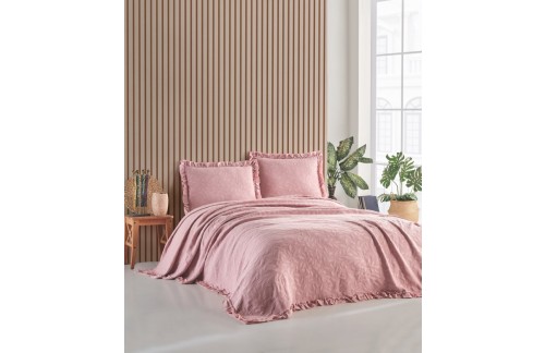 POSTELJINA ILDA 220X240 CM - ROZA