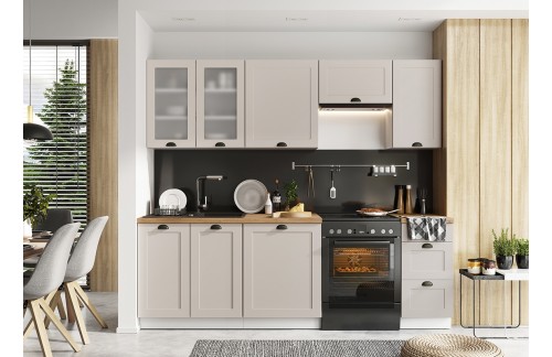 RUSTIČNA KUHINJA ADELE 1,8/2,4 M (VIŠE BOJA)