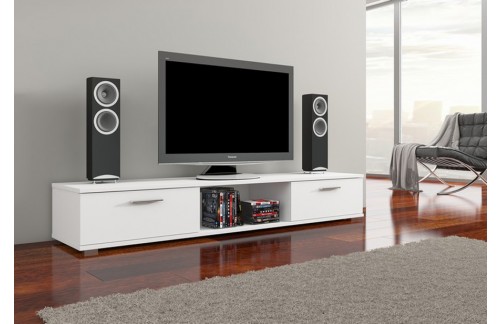 TV regal ARIDEA - Bijela
