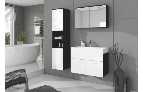 Kupaonski blok BONITO (crna/bijela)