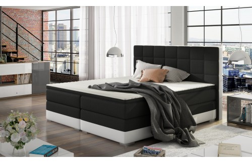 Boxspring krevet Damaso s vrhunskom udobnošću i prostorom za pohranu