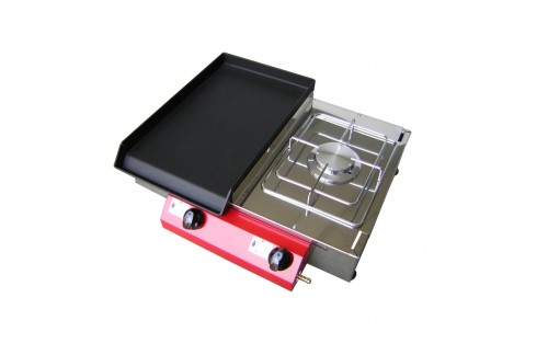 Plinski roštilj CAMPING 51K, FE ploča s plamenikom