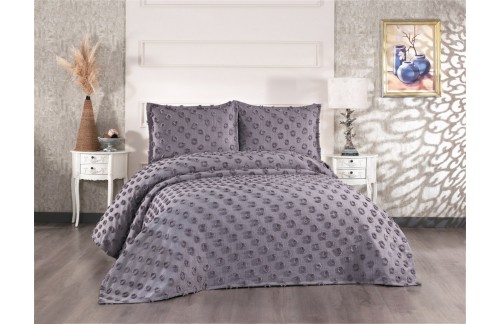 POSTELJINA BURLESA 240X260 CM - ANTRACIT