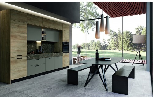 Kuhinja Capri s ručkama