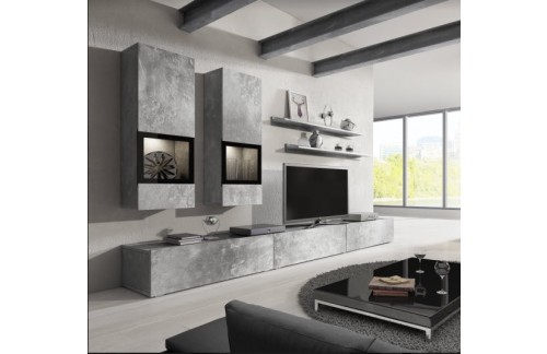 DNEVNI REGAL BAROS - BETON