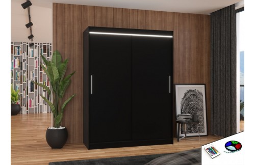 Klizni ormar DENVER 150 s LED rasvjetom