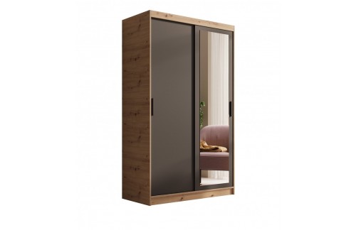 Klizni ormar s ogledalom Hailey 120 cm