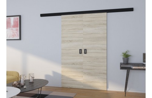 Dvokrilna klizna zidna vrata TOPPO 160 146 cm