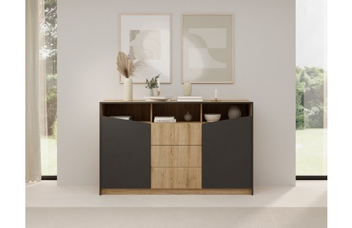 Dvokrilna komoda Atson u hrastovoj boji