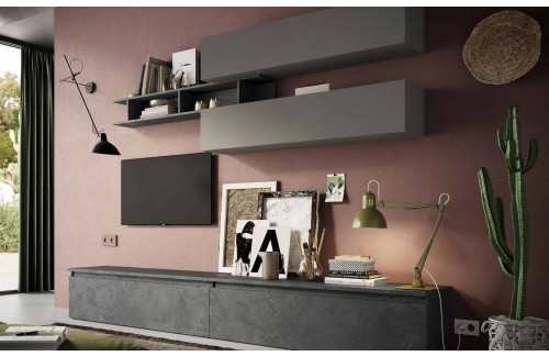 Elegantni TV ormarić u sivoj boji INFINITY 2.0 900021-ADPB