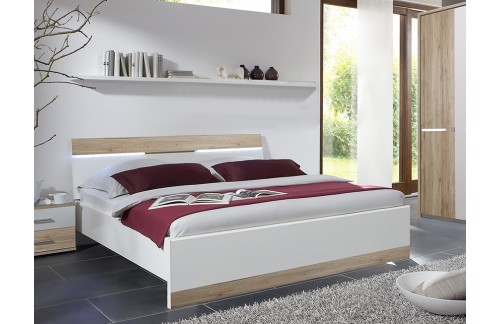 Krevet ELINA (San Remo/Bijela) - Sniženje