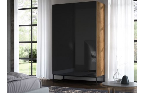 ORMAR AVORIO - HRAST/CRNA VISOKI SJAJ