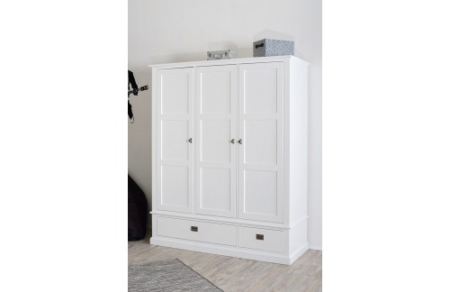 Garderobni ormar BROAD SA TIHIM ZATVARANJEM - BIJELA