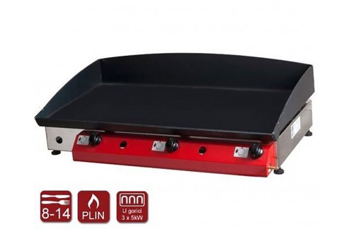 Plinski roštilj Gorenc, 80 x 40, Fe ploča 5mm, tri plamenika, bez noga