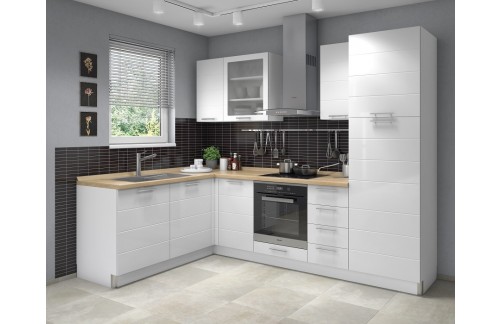 Kutna kuhinja Highline 270x185 cm (MOŽE I PO MJERI)