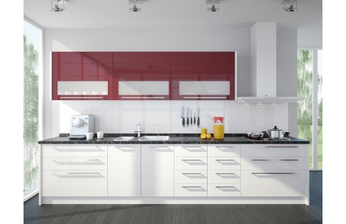 Moderna kuhinja Highline 360 cm (MOŽE I PO MJERI)