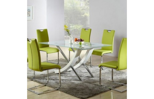 Stakleni blagovaonski stol Zambia