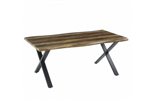 Blagovaonski stol MARLOS - 160x90 (smeđa)
