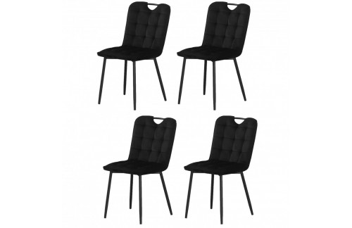 Blagovaonska stolica MILIK (crna)