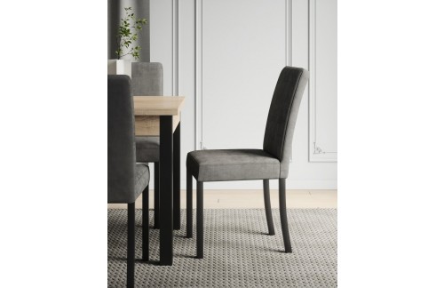 Blagovaonska stolica RODOS 81 s tapeciranim naslonom