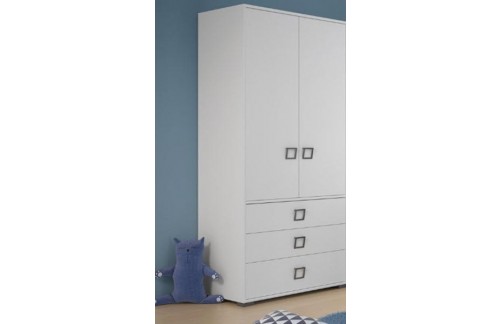 2-DJELNI GARDEROBNI ORMAR S LADICAMA KIKI 236 cm (VIŠE BOJA)