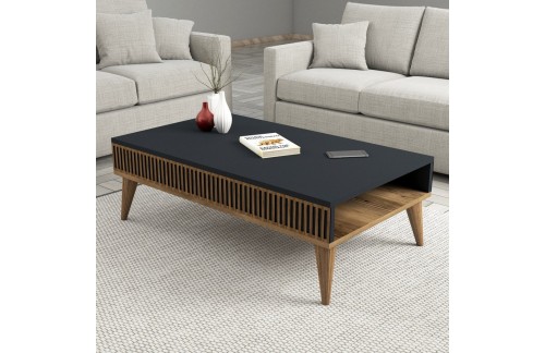 Klub stolić Lavon (Orah/Antracit)