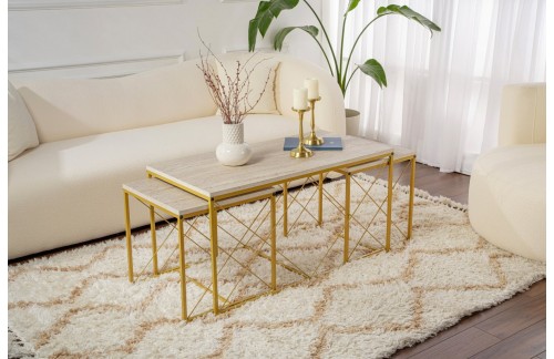 Klub stolić Peron (Travertin/Zlatna)