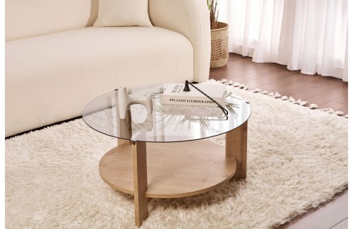 Klupski stolić Relan (Safirni hrast)