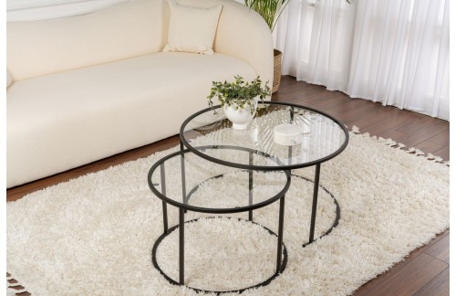 Klupski stolić Sarin (Crni)