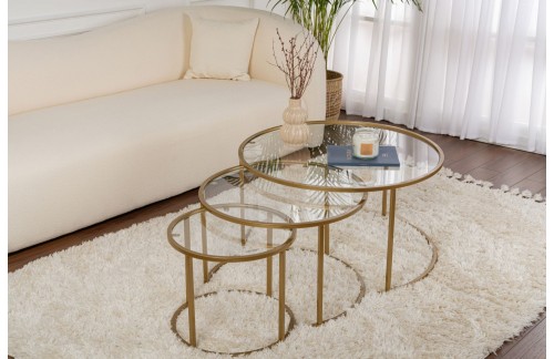 Klupski stolić Sarin (Zlatni)