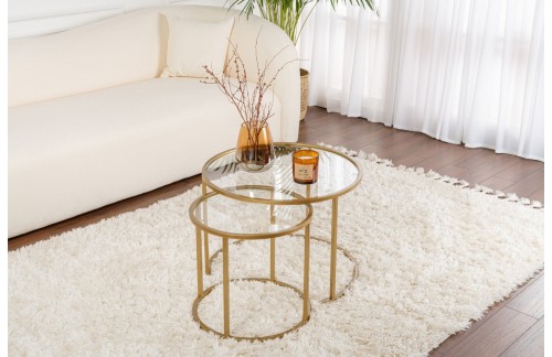 Klupski stolić Sarin (Zlatni)