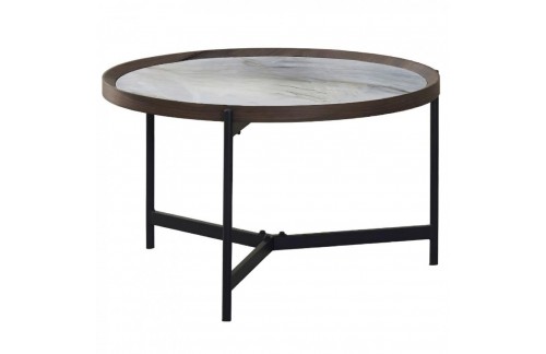 Klupski stolić VANOS (bijela + plava)