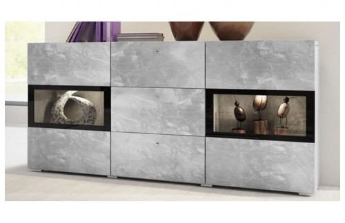 Komoda Baros (svijetli beton)