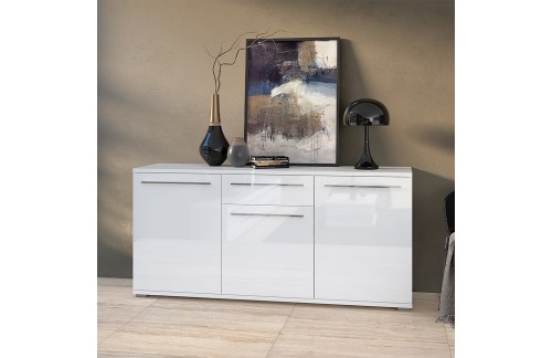 KOMODA RADDA PIANO K180-3K1F - BIJELA