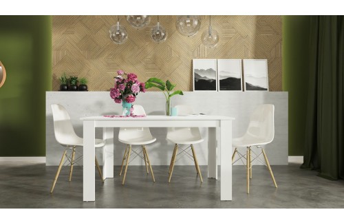 Stol KONGO 140x80 - bijela