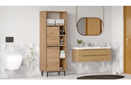 Kupaonski ormarić Valor (Orah)