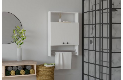 Kupaonski ormarić Zemir (Bijeli)