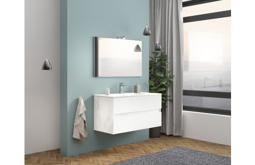 KUPAONSKI BLOK EASY 4U1 100 cm (BIJELA VISOKI SJAJ)	